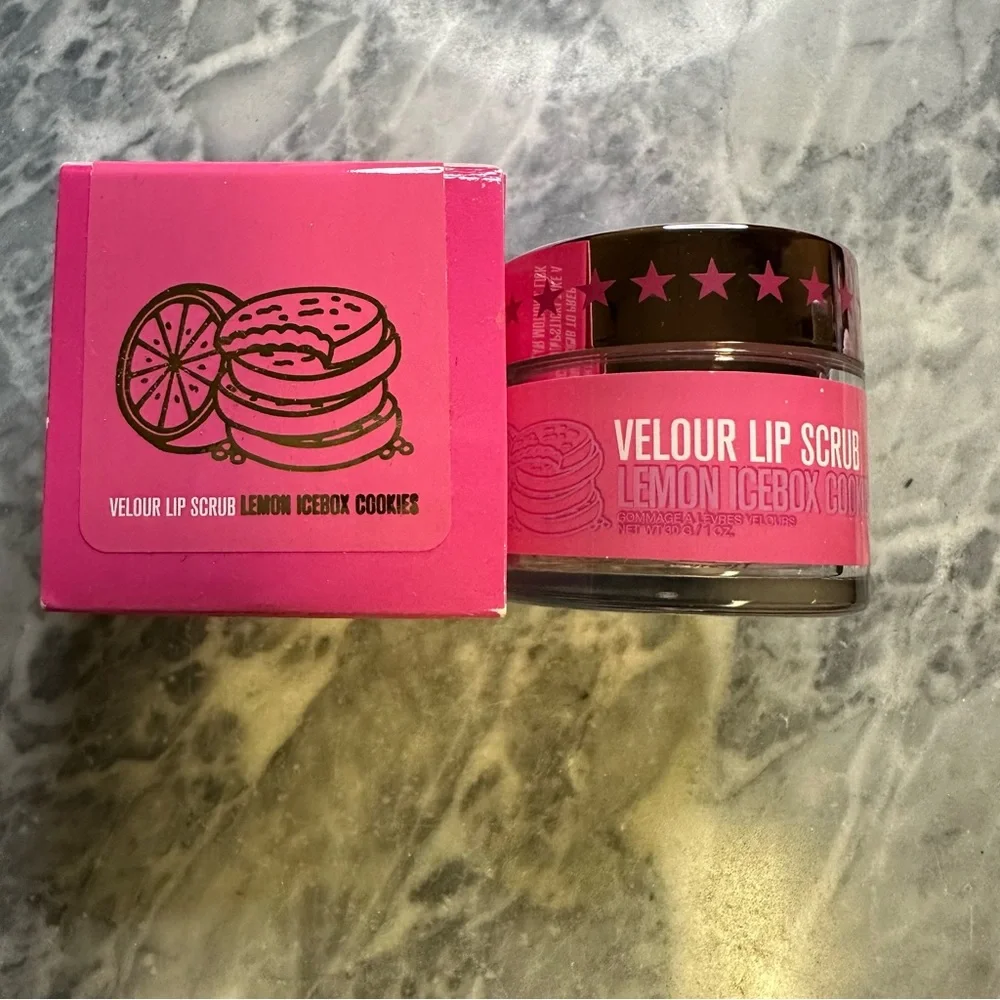 New Jeffree Star Lip Scrub Lemon Icebox Cookies